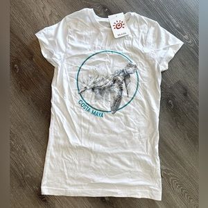 Costa Maya turtle shirt